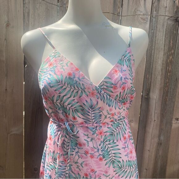 MAJORELLE Nina mini Dress in Pink Tropical Size small - Picture 8 of 11
